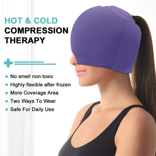 Hydrogel Cold Hot Compress Head Cover